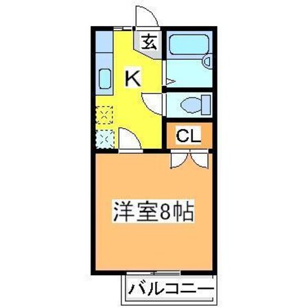 プラネット寺家　Cの物件間取画像